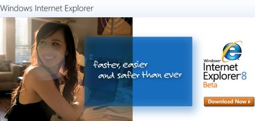 Internet Explorer 8 beta 2 Download