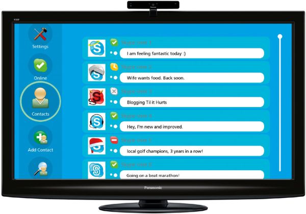 HDTV Panasonic VIERA Skype Panasonic VIERA Skype