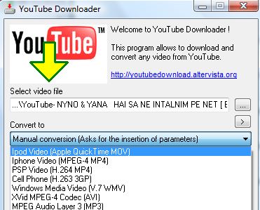 Download Youtube format