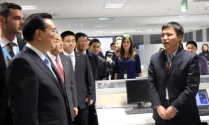 Premierul Chinei, Li Keqiang, a vizitat Huawei România