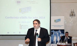 Varujan Pambuccian, Ambasadorul eSkills for jobs Romania 2014.