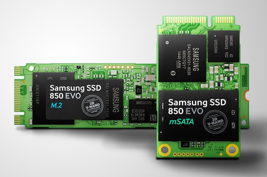 Samsung SSD 850 EVO M.2 și 850 EVO mSATA