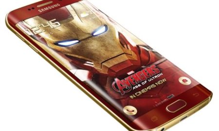 Samsung Galaxy S6 edge Iron Man