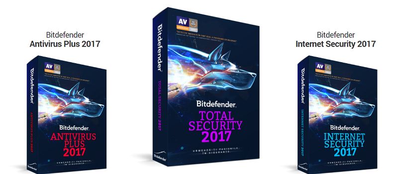Soluții de securitate Bitdefender - 2017