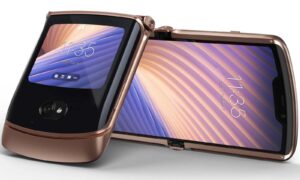 Motorola razr 5g Blush Gold