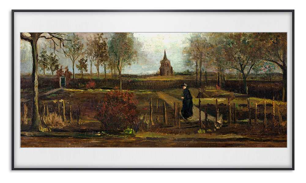 Grădina Parsonage de la Nuenen în primăvară (1884) - Vincent van Gogh