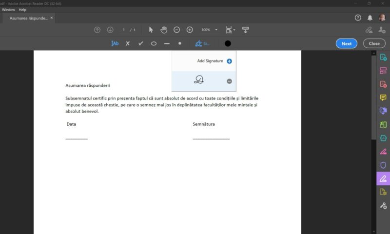 Cum Să Semnezi Electronic Un Fișier PDF