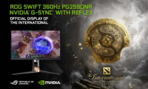 ASUS ROG Swift 360 Hz Official Display of DOTA 2 The International 10 Tournament