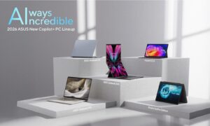 ASUS CES 2026: gama de PC-uri Copilot+
