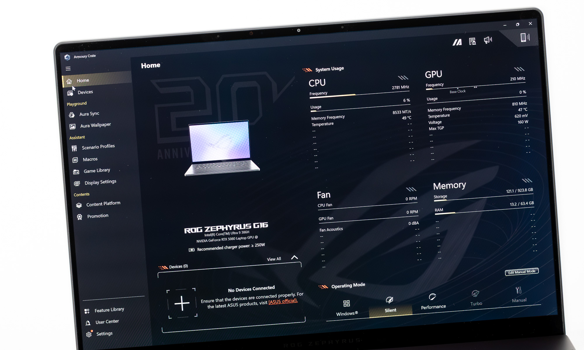 Laptop de gaming ROG Zephyrus G16 GU606AW
