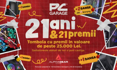 PC Garage aniverseaza 21 de ani